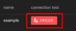 "Result failed"